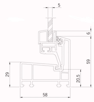 Kellerfenster weiss 40 x 30 cm Einfachglas incl. Schutzgitter, Insektenschutz, 4 Fensterbauschrauben, 10 Fensterkeile